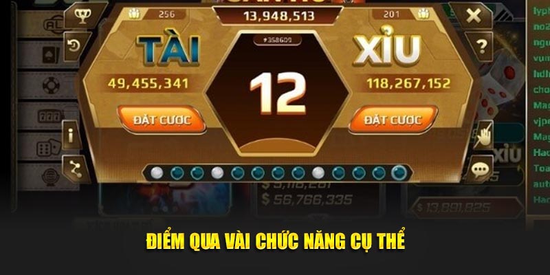 Điểm qua vài chức năng cụ thể